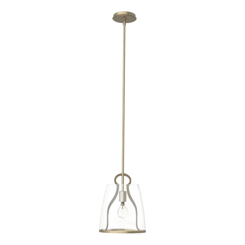 Hubbardton Forge 131065-SKT-MULT-84-ZM0721 One Light Pendant, Soft Gold