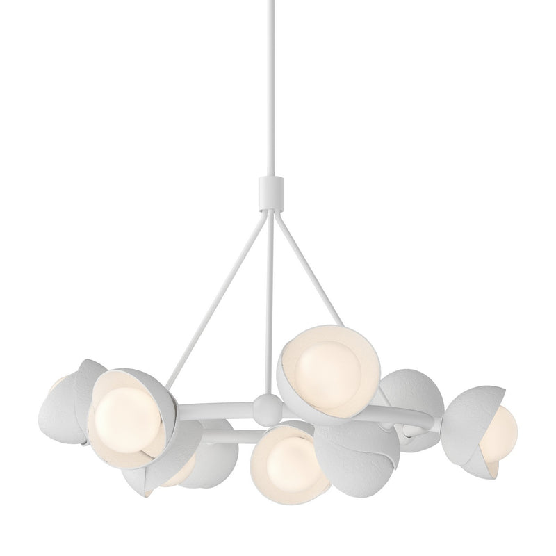 Hubbardton Forge 131068-SKT-MULT-02-02-GG0711 Nine Light Pendant, White
