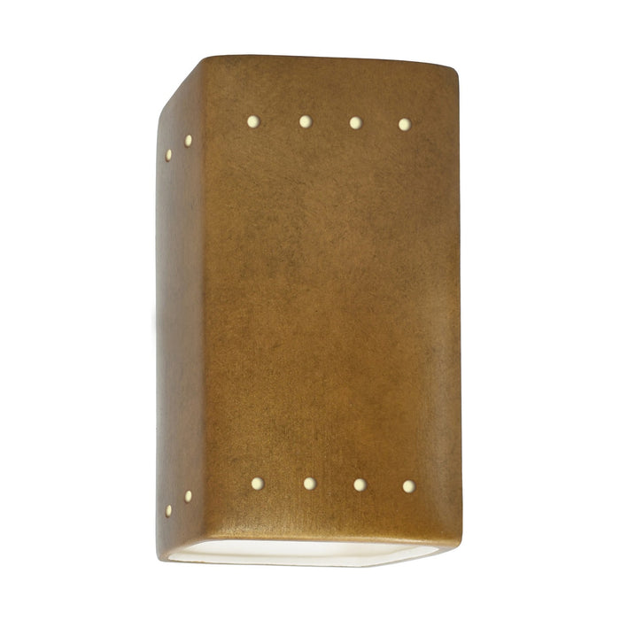 Justice Designs CER-5925-ANTG Wall Sconce, Antique Gold