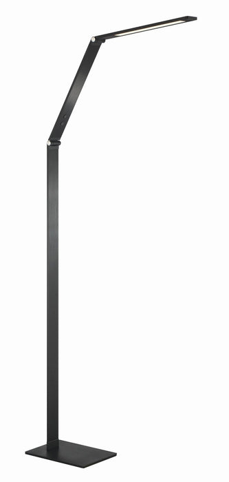 George Kovacs P082-66F-L LED Table Lamp, Anodized Brush Coal