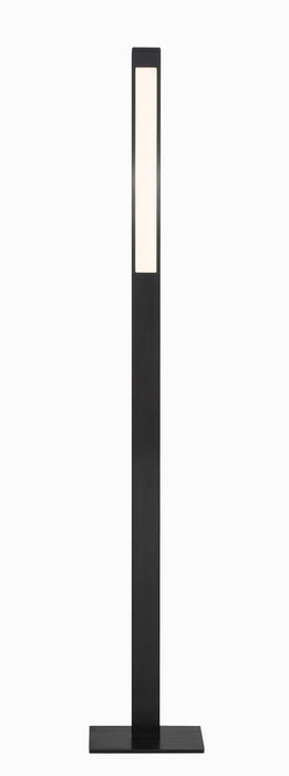 George Kovacs P086-66F-L LED Floor Lamp, Anodized Brush Coal