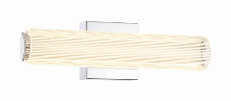 George Kovacs P1021-077-L LED Bath Vanity, Chrome