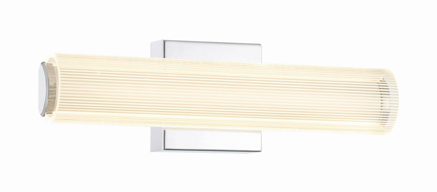 George Kovacs P1021-077-L LED Bath Vanity, Chrome