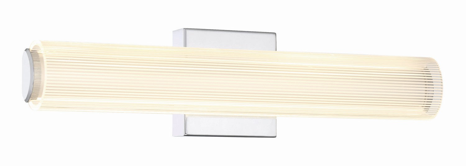 George Kovacs P1022-077-L LED Bath Vanity, Chrome