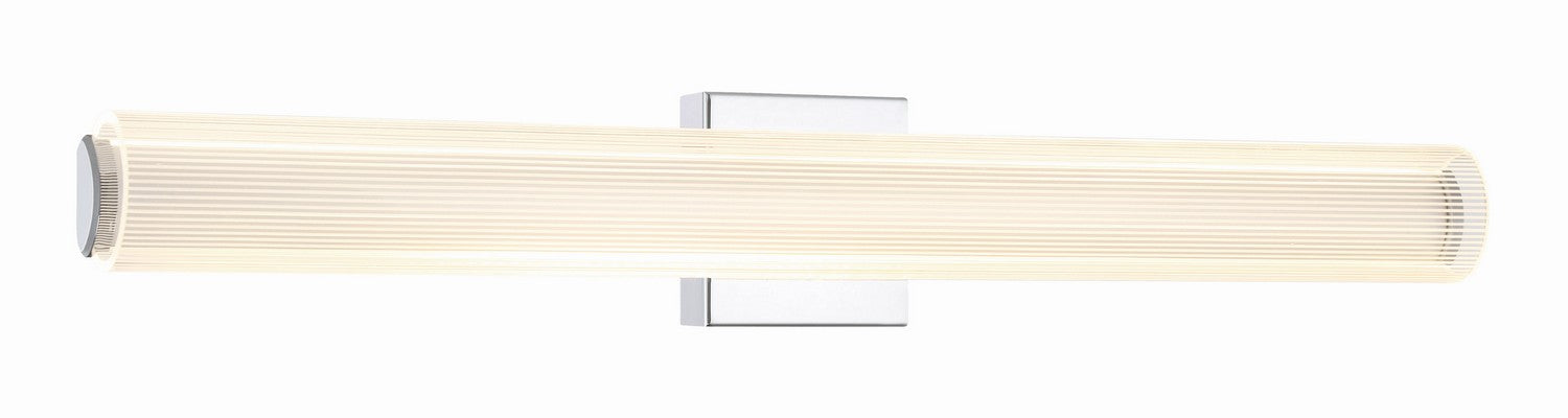 George Kovacs P1023-077-L LED Bath Vanity, Chrome