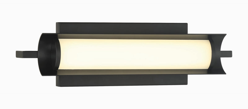 George Kovacs P1551-66A-L LED Wall Mount, Coal