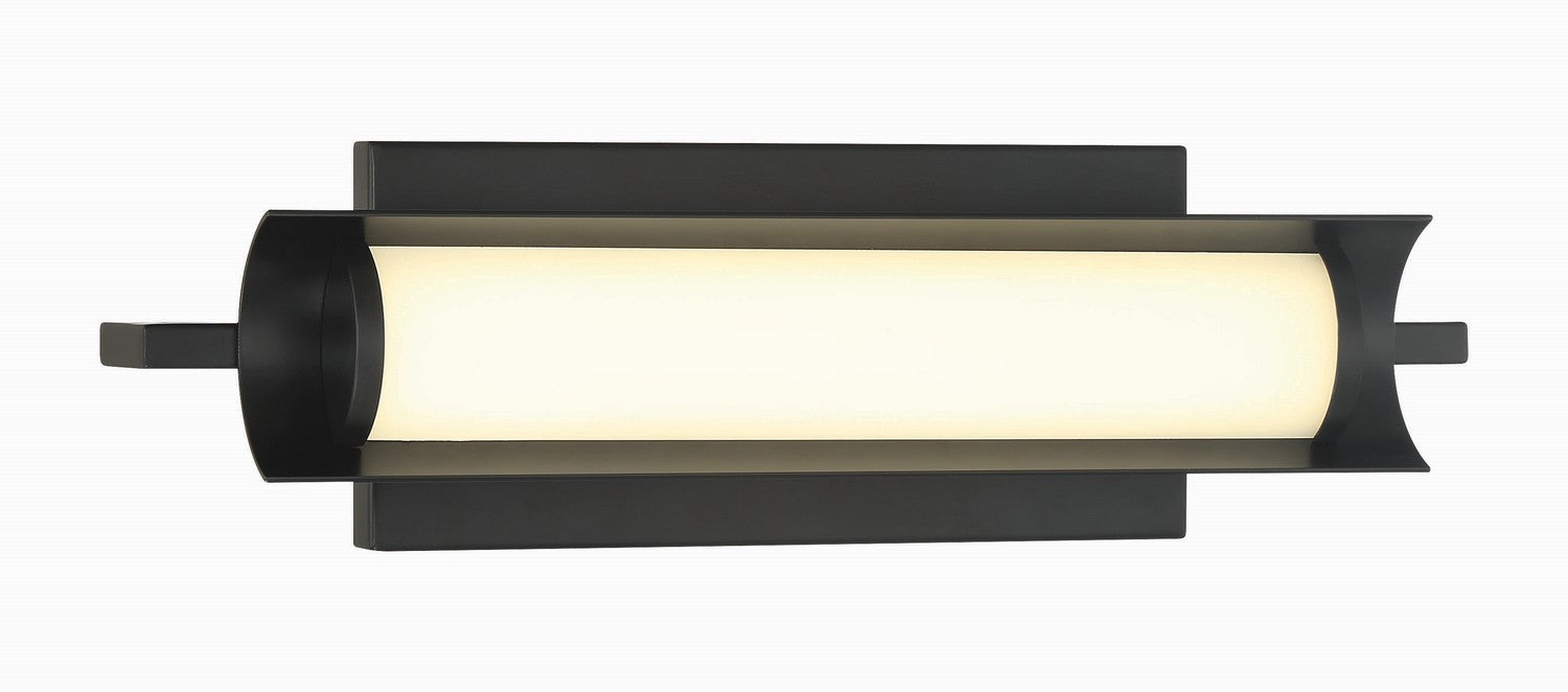 George Kovacs P1551-66A-L LED Wall Mount, Coal