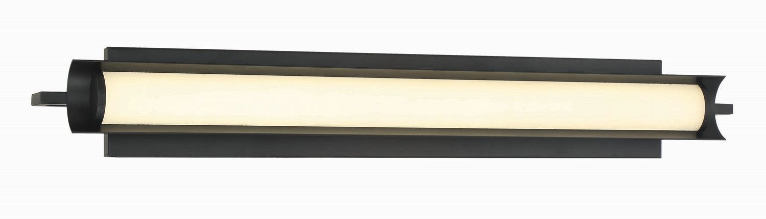 George Kovacs P1553-66A-L LED Wall Mount, Coal