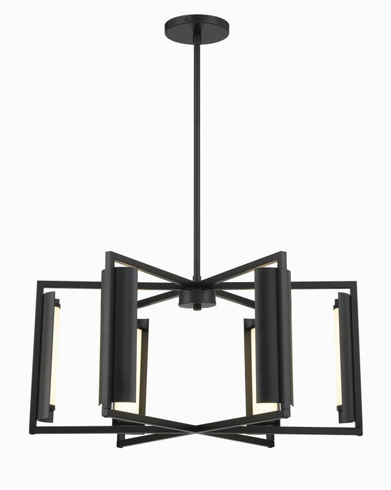 George Kovacs P1558-66A-L LED Pendant, Coal