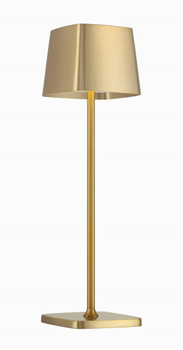 George Kovacs P1665-695-L LED Table Lamp, Soft Rass