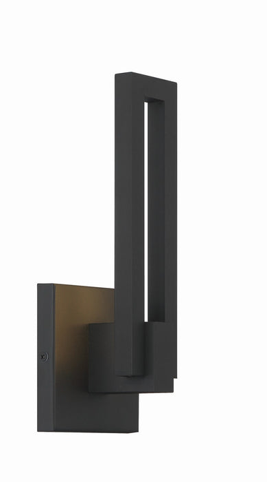George Kovacs P1711-066-L LED Outdoor Wall Mount, Sand Coal