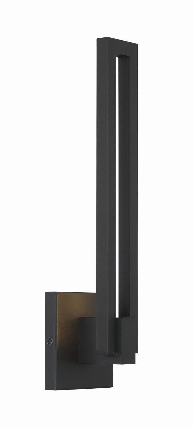 George Kovacs P1712-066-L LED Outdoor Wall Mount, Sand Coal