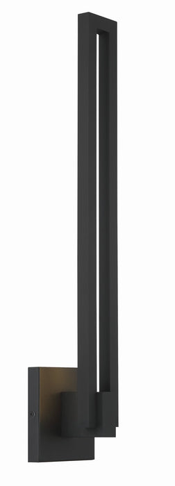 George Kovacs P1713-066-L LED Outdoor Wall Mount, Sand Coal