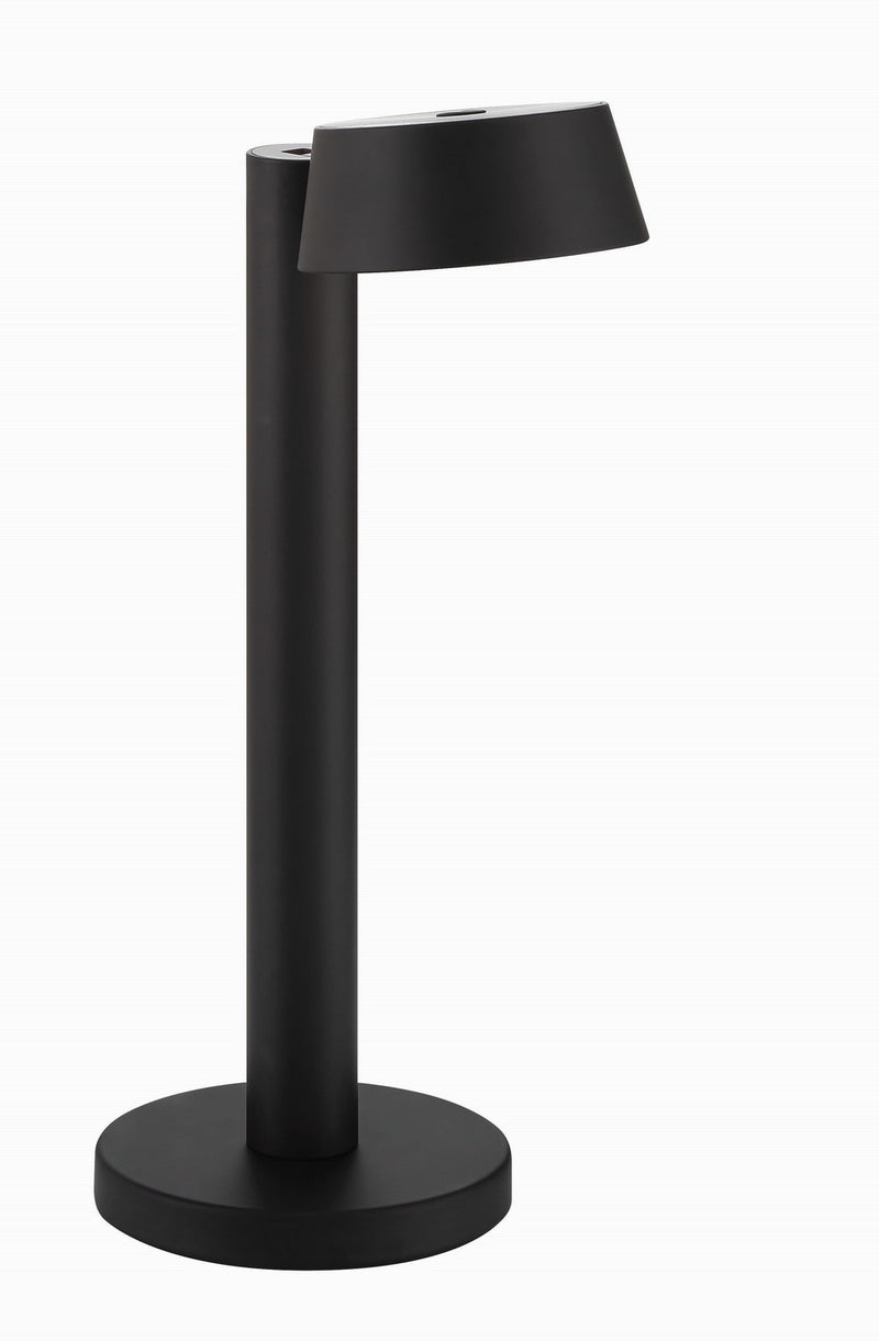 George Kovacs P181-66A-L LED Table Lamp, Coal