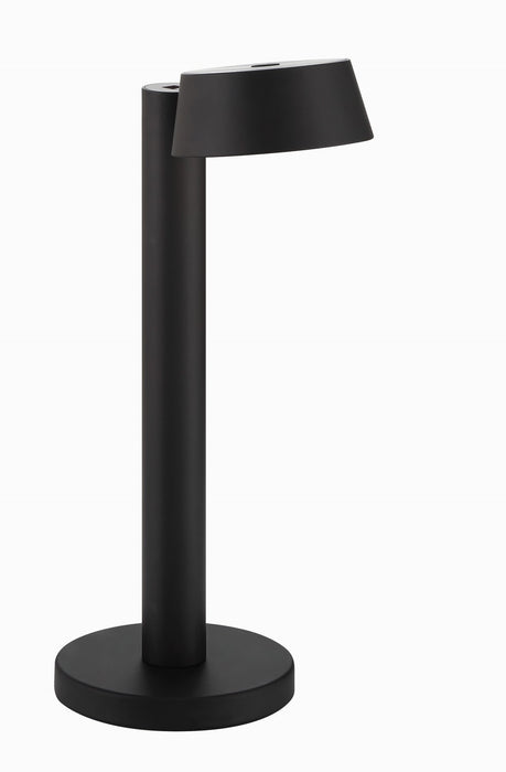 George Kovacs P181-66A-L LED Table Lamp, Coal