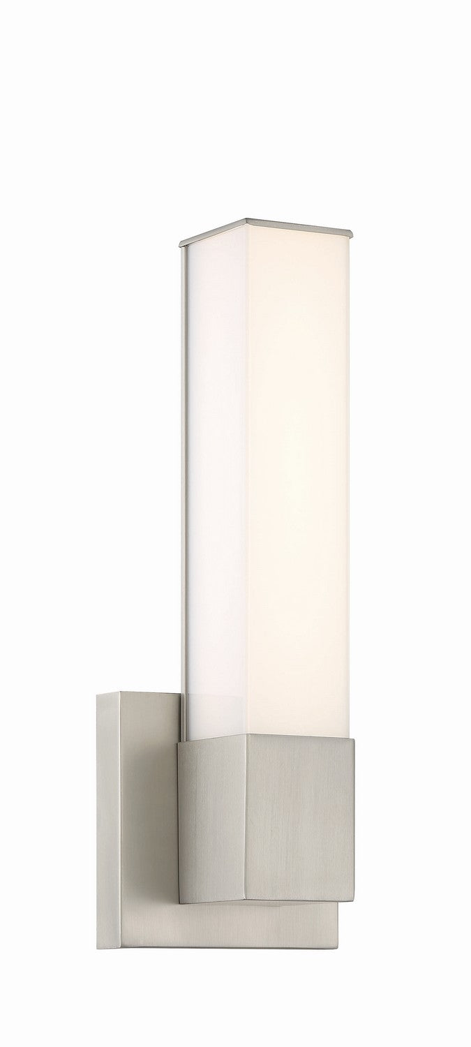 Minka-Lavery 5072-84-L LED Wall Sconce, Brushed Nickel