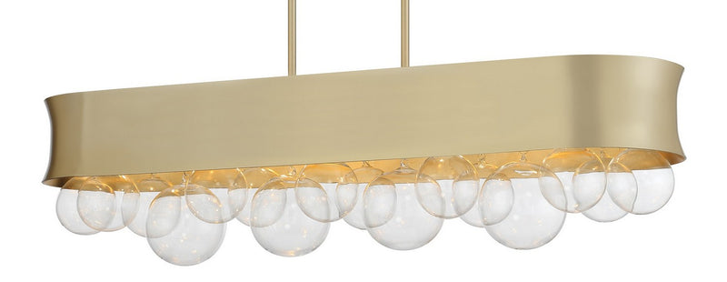 Minka-Lavery 5196-697 Six Light Island Pendant, Soft Gold