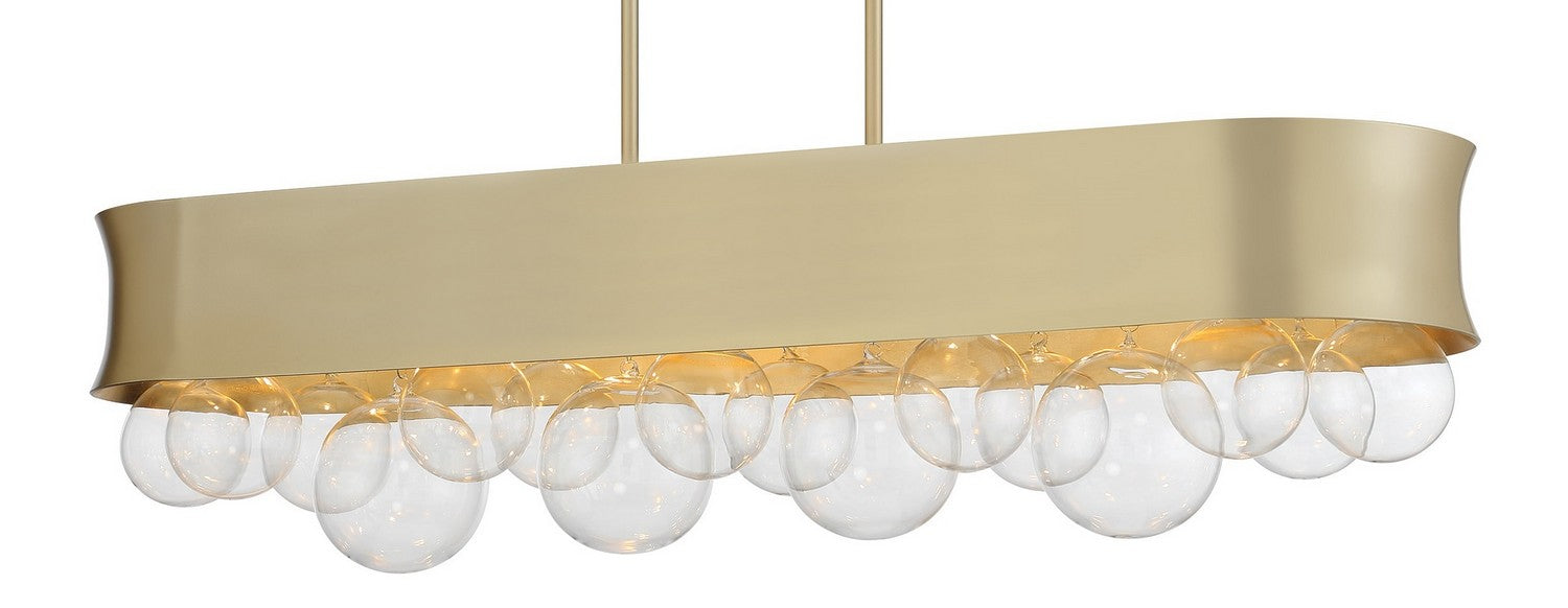 Minka-Lavery 5196-697 Six Light Island Pendant, Soft Gold