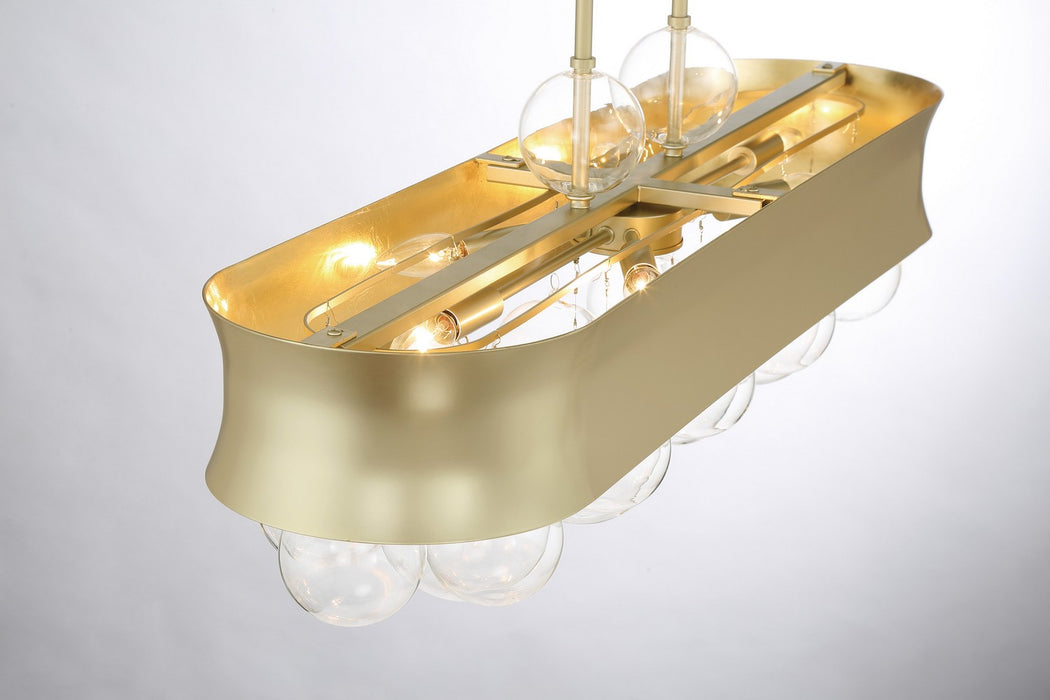 Minka-Lavery 5196-697 Six Light Island Pendant, Soft Gold