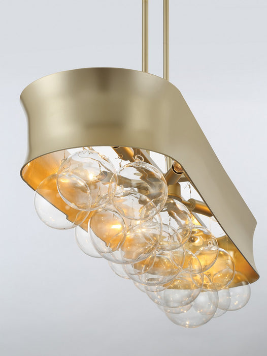 Minka-Lavery 5196-697 Six Light Island Pendant, Soft Gold