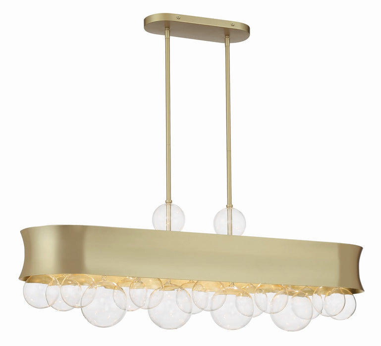 Minka-Lavery 5196-697 Six Light Island Pendant, Soft Gold
