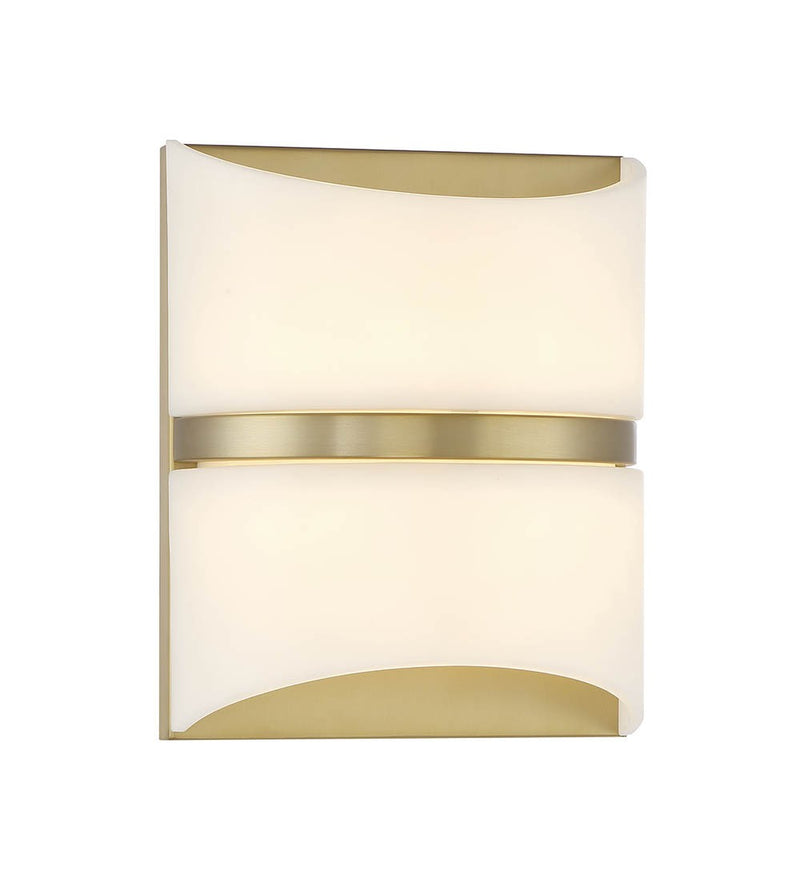 Minka-Lavery 822-695-L LED Wall Sconce, Soft Brass