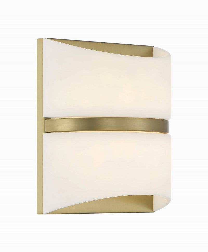 Minka-Lavery 822-695-L LED Wall Sconce, Soft Brass