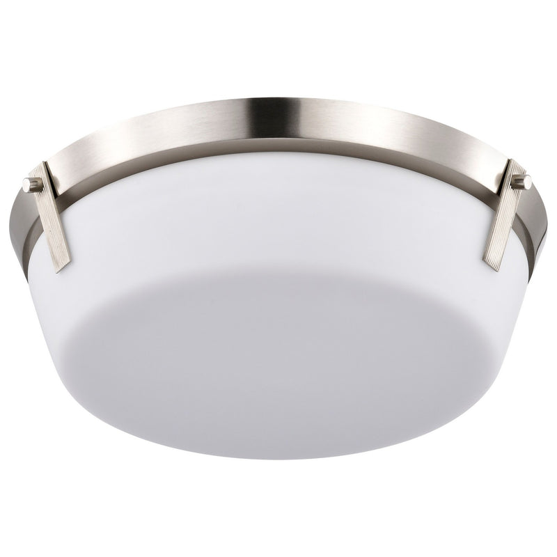 Nuvo Lighting 60-7760 Three Light Flush Mount, Brushed Nickel