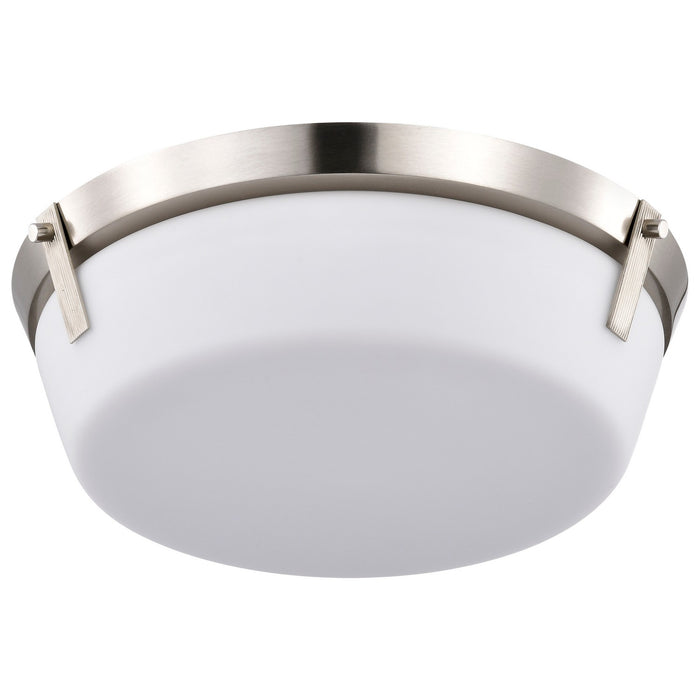 Nuvo Lighting 60-7760 Three Light Flush Mount, Brushed Nickel