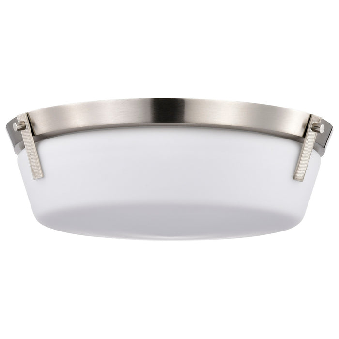 Nuvo Lighting 60-7760 Three Light Flush Mount, Brushed Nickel
