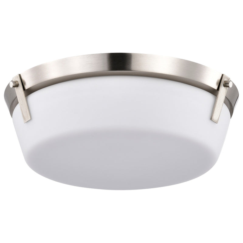 Nuvo Lighting 60-7760 Three Light Flush Mount, Brushed Nickel
