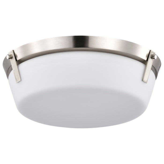 Nuvo Lighting 60-7760 Three Light Flush Mount, Brushed Nickel
