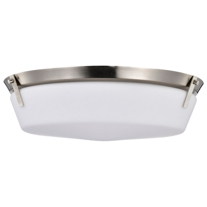Nuvo Lighting 60-7761 Four Light Flush Mount, Brushed Nickel
