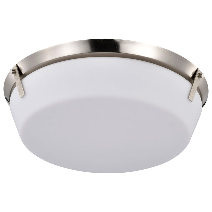 Nuvo Lighting 60-7761 Four Light Flush Mount, Brushed Nickel