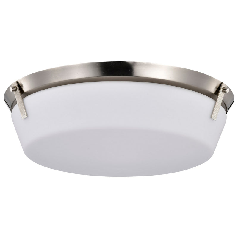 Nuvo Lighting 60-7761 Four Light Flush Mount, Brushed Nickel