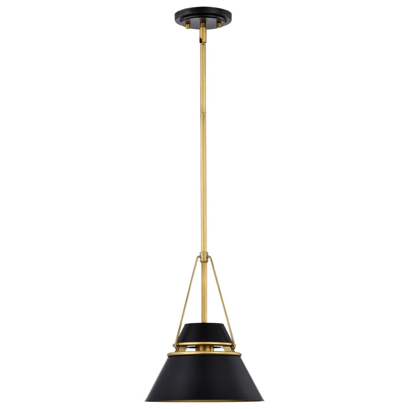 Nuvo Lighting 60-7767 One Light Pendant, Matte Black