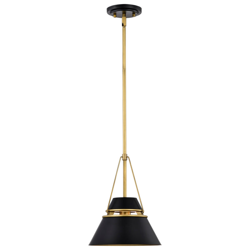 Nuvo Lighting 60-7767 One Light Pendant, Matte Black