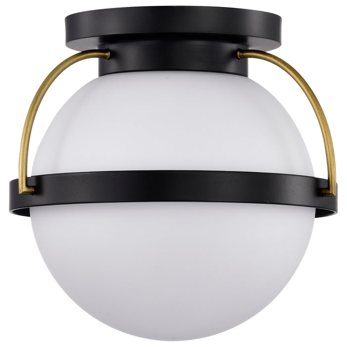 Nuvo Lighting 60-7770 One Light Flush Mount, Matte Black