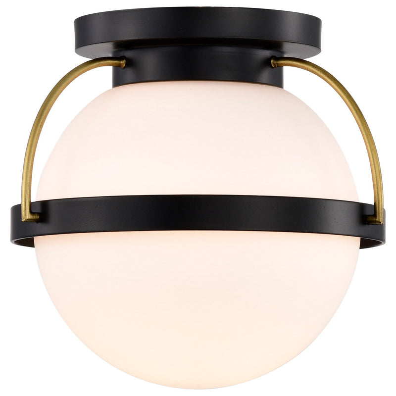 Nuvo Lighting 60-7770 One Light Flush Mount, Matte Black