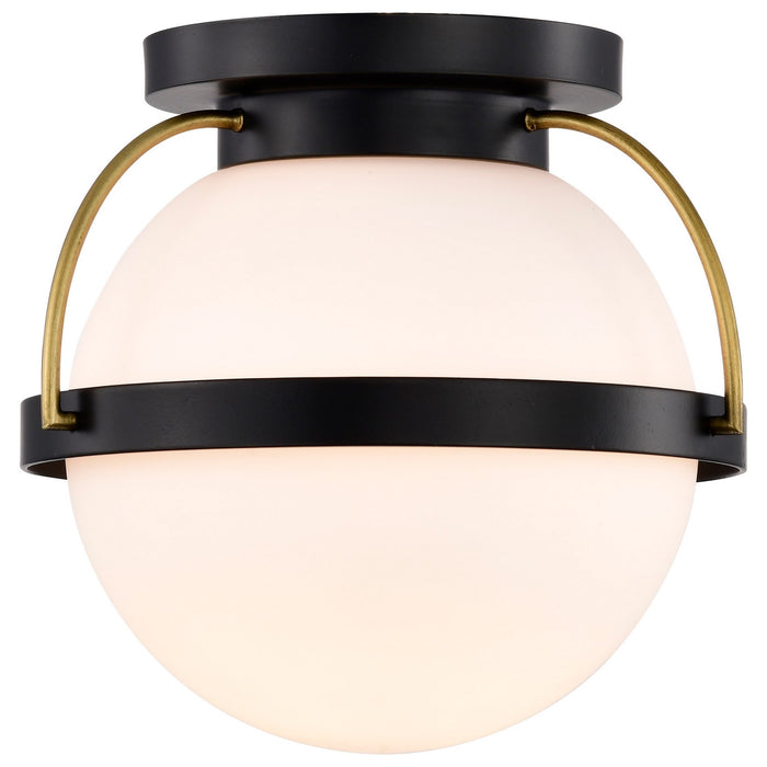 Nuvo Lighting 60-7770 One Light Flush Mount, Matte Black