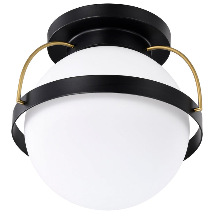 Nuvo Lighting 60-7771 One Light Flush Mount, Matte Black
