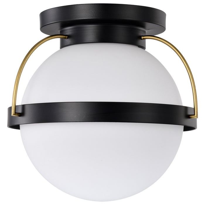 Nuvo Lighting 60-7771 One Light Flush Mount, Matte Black