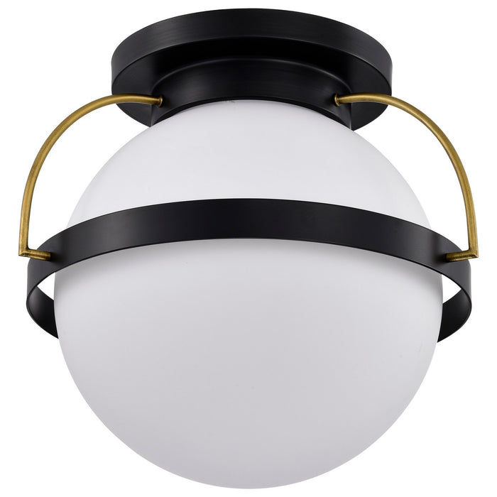 Nuvo Lighting 60-7772 One Light Flush Mount, Matte Black