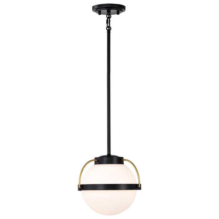 Nuvo Lighting 60-7773 One Light Pendant, Matte Black