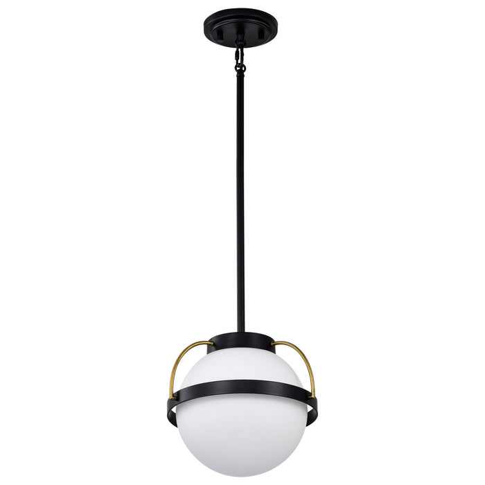 Nuvo Lighting 60-7773 One Light Pendant, Matte Black