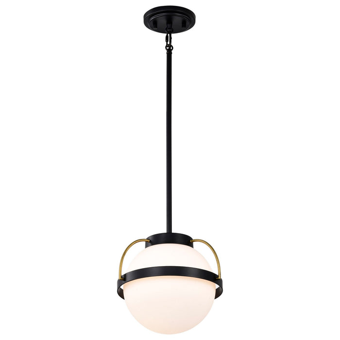 Nuvo Lighting 60-7773 One Light Pendant, Matte Black