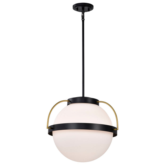 Nuvo Lighting 60-7774 One Light Pendant, Matte Black