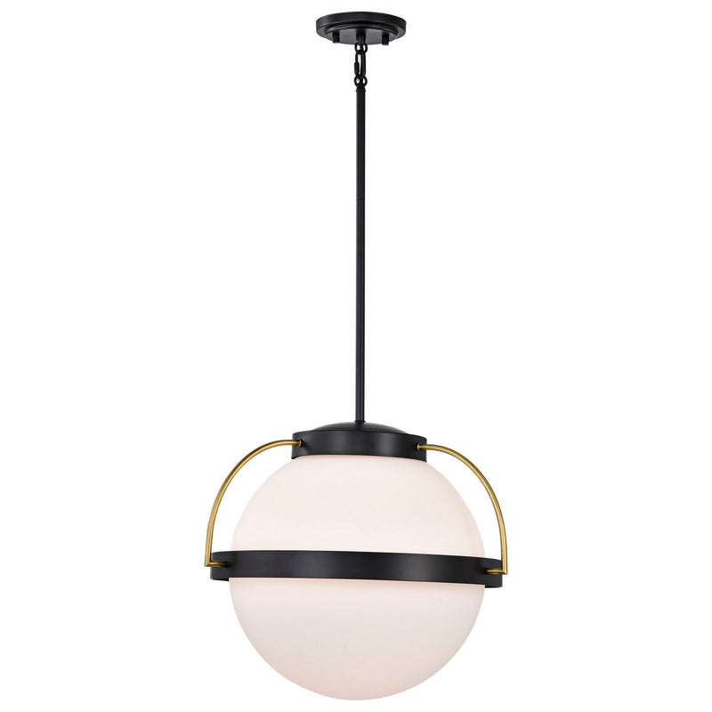 Nuvo Lighting 60-7774 One Light Pendant, Matte Black