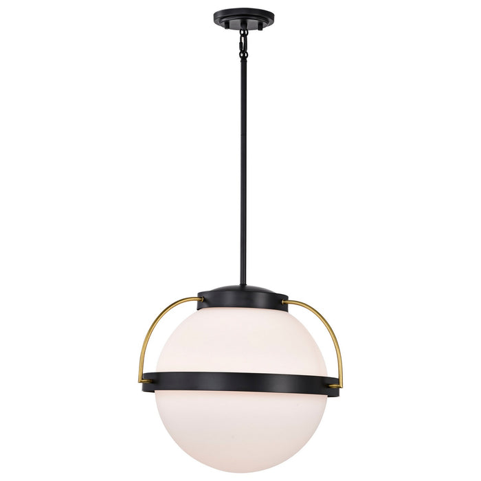 Nuvo Lighting 60-7774 One Light Pendant, Matte Black