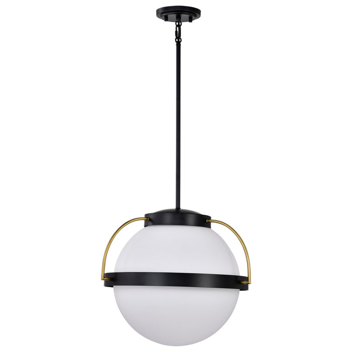 Nuvo Lighting 60-7774 One Light Pendant, Matte Black